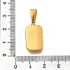 304 Stainless Steel Pendants STAS-S161-01Y-G-3