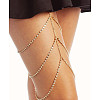 Alloy Rhinestone Sexy Multilayer Tassel Leg Chain WG728BB-01-1