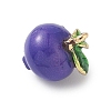 Fruit Theme Alloy Enamel Pendants PALLOY-P314-01A-G-2