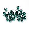 Faceted Round Glass Cabochons X-GGLA-L008A-02-2