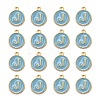 Golden Plated Alloy Enamel Charms LS-ENAM-S118-04J-2