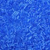 Transparent Glass Bugle Beads SEED-N005-001-C10-3