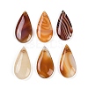 Natural Agate(Dyed & Heated) Pendants G-H082-02-1