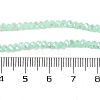 Baking Electroplate Glass Beads Strands DGLA-A039-J4mm-B07-4