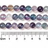Natural Fluorite Beads Strands G-K345-A02-02A-5