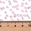 8/0 Inside Colours Transparent Glass Seed Beads SEED-T007-06G-4