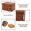 Imitation Leather Double Watch Storage Zipper Boxes CON-WH0089-227B-4