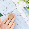 40Pcs 304 Stainless Steel & Plastic Clip-on Earring Findings STAS-BBC0003-35-3