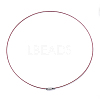 Stainless Steel Wire Necklace Cord DIY Jewelry Making TWIR-R003-09-2