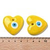 Handmade Evil Eye Lampwork Pendants LAMP-F035-11C-3