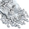 Frosted Acrylic Beads OACR-YW0002-24B-01-1