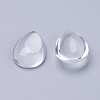 Transparent Glass Cabochons GGLA-Q002-1-2
