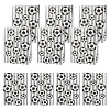 15Pcs Football Print Paper Cady Bags ABAG-TA0002-33B-1