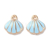 Alloy Enamel Pendants ENAM-O001-02D-G-1