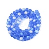 Transparent Glass Beads Strands EGLA-A044-T8mm-MB14-3