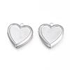 Tarnish Resistant 316 Stainless Steel Locket Pendants A-STAS-K192-09P-1