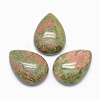 Natural Unakite Cabochons G-E491-B-03-1
