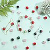 20Pcs Handmade Lampwork Bumpy Beads LAMP-SZ0001-52C-5