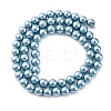 Shell Pearl Beads Strands BSHE-K015-6mm-02-4