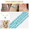 4 Strands 2 Style Synthetic Turquoise Beads Strands G-AR0004-28-4