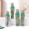 Transparent Glass Wishing Bottle Decoration PW-WGE5779-01-4