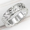 Sculptured Vine Pattern Brass Finger Rings for Women FS-WGD177A-02-1