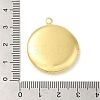 Rack Plating Brass Locket Pendants X-KK-K277-06G-3