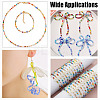 10 Strands Electroplate Glass Beads Strands EGLA-HY0001-09-6