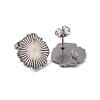 Non-Tarnish 304 Stainless Steel Stud Earring Finding LS-STAS-C059-01P-2