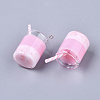 Glass Bottle Pendant Decorations GLAA-S181-13B-2