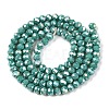 Electroplate Glass Beads Strands EGLA-A044-P4mm-B31-3
