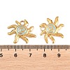 304 Stainless Steel Enamel Pendants STAS-K293-27G-01-3