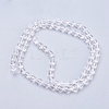 Glass Beads Strands X-GC890Y-3-2