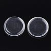 Transparent Glass Cabochons GGLA-Q043-01-2