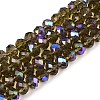 Electroplate Glass Beads Strands EGLA-A044-T8mm-L16-1