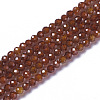 Cubic Zirconia Beads Strands G-F596-48H-2mm-1
