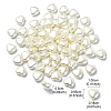 ABS Plastic Imitation Pearl Beads OACR-YW0001-85A-2