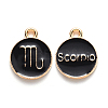 Alloy Enamel Pendants LS-ENAM-S124-01A-08L-1