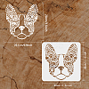 PET Hollow Out Drawing Painting Stencils DIY-WH0391-0286-2