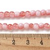 Crackle Glass Beads Strands GLAA-U001-4mm-13-4