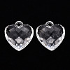 Transparent Acrylic Pendants X-TACR-T024-03B-205-2