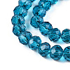 Glass Beads Strands EGLA-A044-T1mm-D27-3