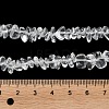 Spray Painted Transparent Glass Beads Strands GLAA-P060-01A-14-4