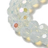 Imitation Jade Glass Beads Strands EGLA-A035-J8mm-L06-3