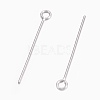 304 Stainless Steel Eye Pins STAS-O105-01P-0.6x25mm-2