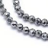 Terahertz Stone Beads Strands G-E411-15-3mm-3