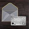 Rectangle 201 Stainless Steel Blank Thermal Transfer Wallet Card DIY-WH0252-011-7