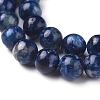Natural Kyanite/Cyanite/Disthene Beads Strands G-D0006-C06-8mm-01-3