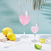 100Pcs Plastic Drink Stirring Rod AJEW-GA0006-63-4