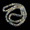 Electroplate Glass Beads Strands EGLA-M031-01A-HR10-2